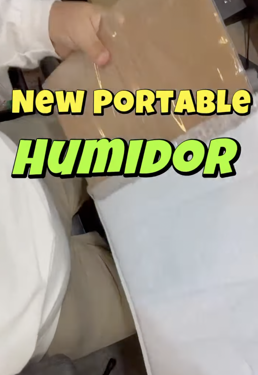 BAGIDOR review thumbnail with the text New Portable Humidor